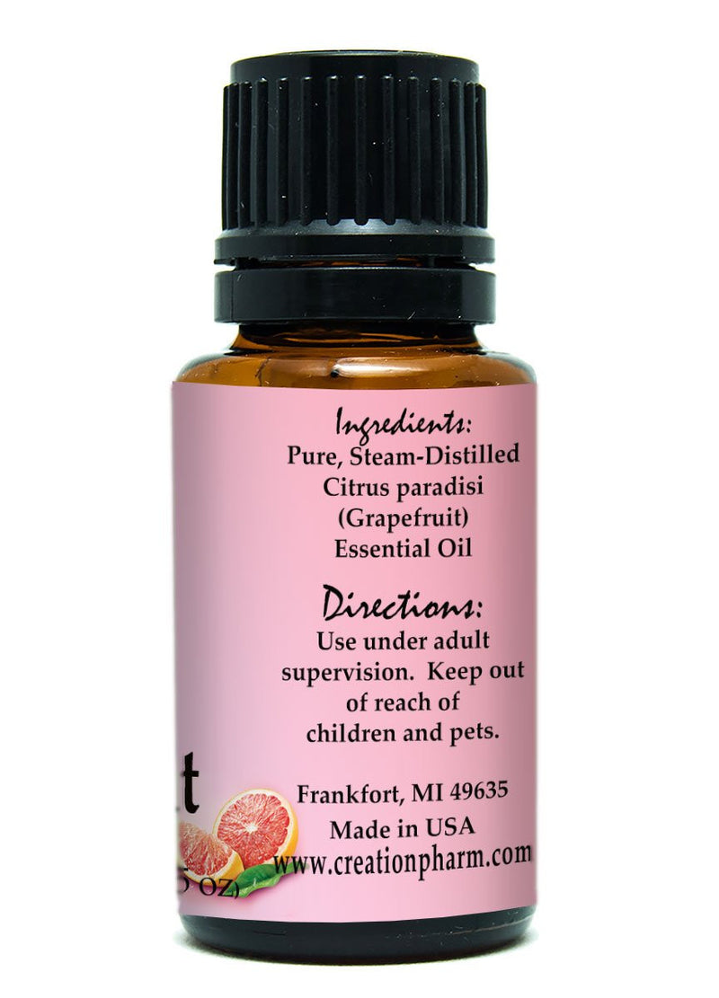 Pink Grapefruit Essential Oil 100% Pure Creation Pharm -   Aceite esencial de pomelo rosado - Creation Pharm