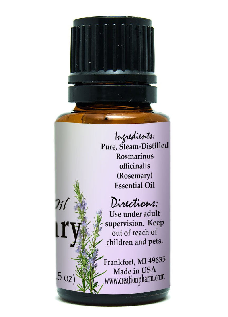 Rosemary Essential Oil 100% Pure Creation Pharm -  Aceite esencial de romero - Creation Pharm