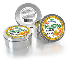 Jewelweed Herbal Salve - Herbal Jewelweed for poison ivy summer skin comfort itchy sting - Creation Pharm