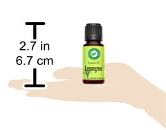 Lemongrass Essential Oil - 100% Pure - Aceite La hierba de limon -  Diffuser & Aromatherapy - Creation Pharm