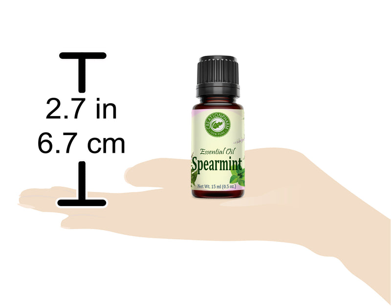 Spearmint Essential Oil 100% Pure Creation Pharm -  Aceite esencial de menta verde - Creation Pharm