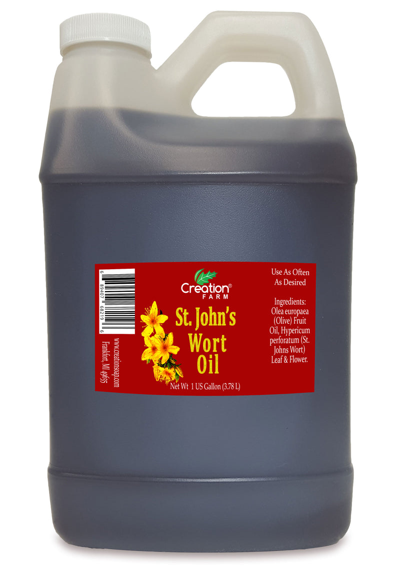 St. Johns Wort Oil - Premium Fresh St. Johns Wort Flower Infusion from Creation Farm - Creation Pharm