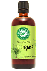 Lemongrass Essential Oil - 100% Pure - Aceite La hierba de limon -  Diffuser & Aromatherapy - Creation Pharm