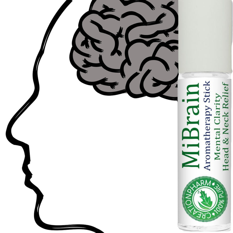 MiBrain Aromatherapy Stick Roll-On 10 ml (0.3 oz).