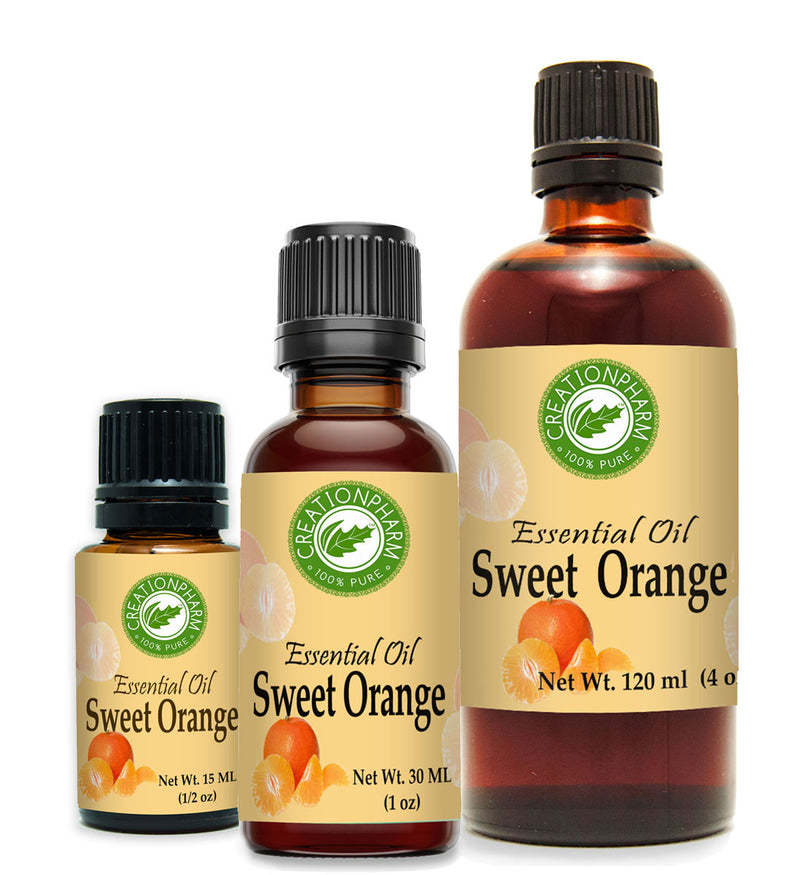 Sweet Orange Essential Oil 100% Pure  Creation Pharm - Aceite esencial de naranja dulce - Creation Pharm