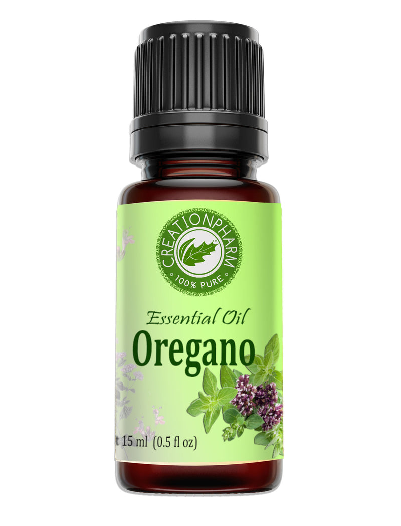 Oregano Essential Oil 100% Pure - Aceite esencial de organo - Aromatherapy, Healthy Blending - Creation Pharm